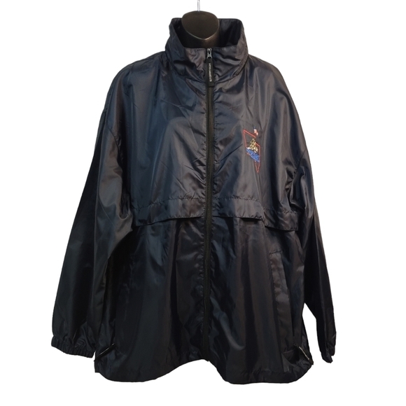 Storm Tech Men's Navy Blue Windbreaker Jacket Size XL - Picture 1 of 8
